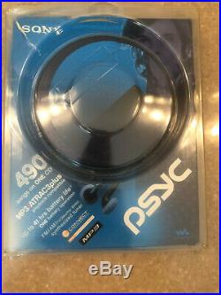 SONY D-NF420 CD Walkman Psyc Atrac3Plus CD/MP3/FM/AM/TV/WEATHER MP3 Player NEW