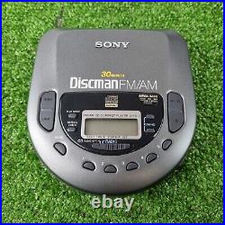 SONY D-T101 Discman Portable CD Player/Radio, ULTRA RARE WORKING