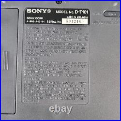 SONY D-T101 Discman Portable CD Player/Radio, ULTRA RARE WORKING