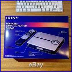 SONY D-V500 PORTABLE CD PLAYER from Japan F/S