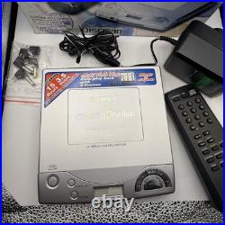 SONY D-V7000 Vintage Discman&VCD PLAYER Complete Accessories, Tested & Working
