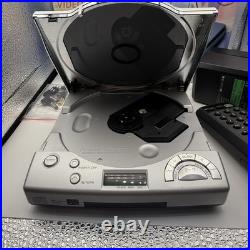 SONY D-V7000 Vintage Discman&VCD PLAYER Complete Accessories, Tested & Working