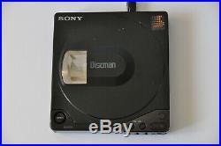 SONY D150 CD Walkman DISCMAN Black JAPAN for RESTORATION Collectable