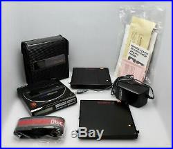 SONY D77 FM/AM Discman BP200 and EBP-380 Battery Pack Includes Soft Case