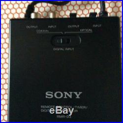 SONY DAT Walkman TCD-D3 RM-D3K