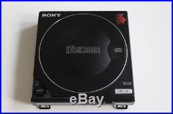 SONY DISCMAN D-100 Vintage HiFi Compact Disc Player + BP-100 Rarität von 1986