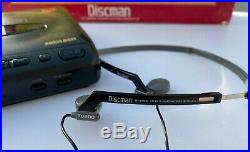 SONY DISCMAN D-11 CD COMPACT PLAYER VINTAGE MEGA BASS Made in JAPAN