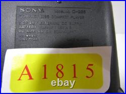 SONY DISCMAN D-235 CD Walkman Portable CD Player