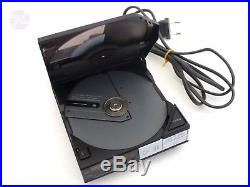 SONY DISCMAN D-50 & AC-Adapter D-50 Compact Disc Player Vintage 1980s parts only
