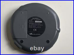 SONY DISCMAN D-EJ620 CD Player + Iron Maiden Metallica CD Bundle Sony Headphones