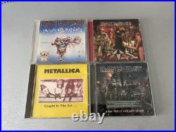 SONY DISCMAN D-EJ620 CD Player + Iron Maiden Metallica CD Bundle Sony Headphones