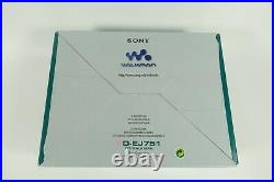 SONY DISCMAN D-EJ751 CD WALKMAN Brand New
