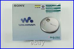 SONY DISCMAN D-EJ751 CD WALKMAN Brand New