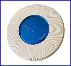 SONY DISCMAN D-EJ785 Blue & Silver CD Player Boxed Earphones Remote SUPERB COND