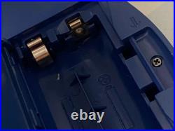 SONY DISCMAN D-EJ785 Blue & Silver CD Player Boxed Earphones Remote SUPERB COND