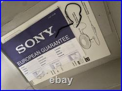 SONY DISCMAN D-EJ785 Blue & Silver CD Player Boxed Earphones Remote SUPERB COND