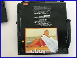 SONY DISCMAN D-T10 PORTABLE FM/AM CD PLAYER+ Battery Pack BP-100+ Tasche