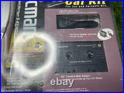 SONY DISCMAN ESP2 CD COMPACT PLAYER D-E206CK with Car Kit Original Packaging