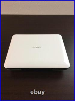SONY DVP-FX780 W Portable DVD CD Player CPRM MP3 Size 7V White Tested Working