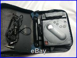 SONY Discman CD Player D-88 RARE Battery, Case, HEADPHONES AND CDS