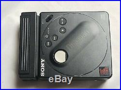 SONY Discman CD Player D-88 RARE Battery, Case, HEADPHONES AND CDS
