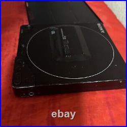 SONY Discman D-10 Slim CD Player Audiophile Sony BP-100 Battery Pack PARTS