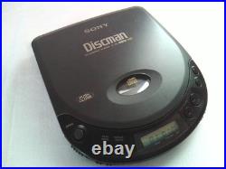 SONY Discman D-120 Portable CD Player Tested Japan