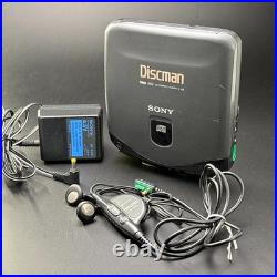 SONY Discman D-135 Portable CD Player with Remote & AC Adapter F/S US/UK/CA