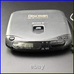 SONY Discman D-135 Portable CD Player with Remote & AC Adapter F/S US/UK/CA