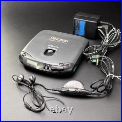 SONY Discman D-135 Portable CD Player with Remote & AC Adapter F/S US/UK/CA
