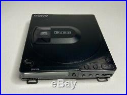 SONY Discman D-150 D-15 Black RESTORED Personal Portable CD Compact Player