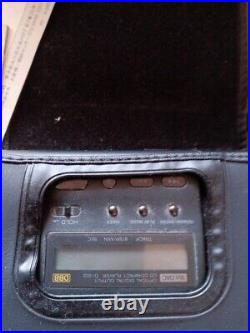 SONY Discman D-303 CD Walkman CD Player withBOX USED from Japan a