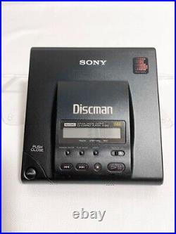 SONY Discman D-303 Discman & MDR-E472 Earphone from Jp