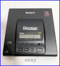 SONY Discman D-303 Discman & MDR-E472 Earphone from Jp