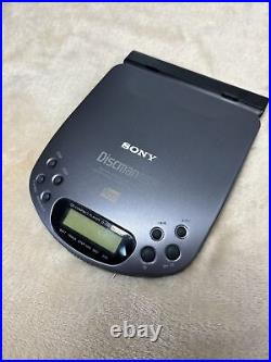 SONY Discman D-321 ESP 1bit DAC CD Player with Case and Battery Pack WORKS 62282