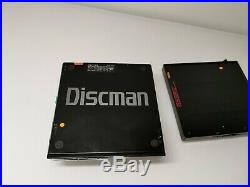 SONY Discman D-50 Mk II + Battery Case EBP-380 + SONY AC MDR-007 Kopfhörer