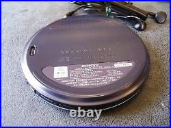 SONY Discman D-EJ775 Compact Disc Player in BOX remote control manual Working