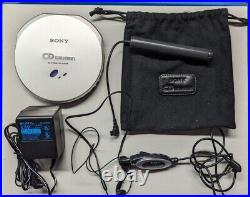 SONY Discman D-EJ915 CD Walkman with LCD Remote Control in Original Box Working