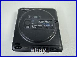 SONY Discman D-T20 Portable CD Player, AM/FM/TV Band Made in Japan WORKS
