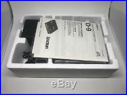 SONY Discman D90 D-9 Portable CD Player Mint In Original Box Walkman Mega Bass