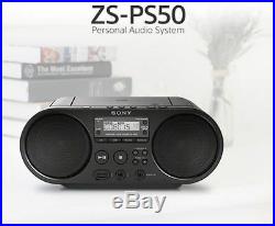 SONY Portable Radio MP3 CD Player USB Audio 80mm Full Range Stereo Speaker v e