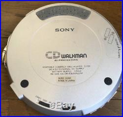 SONY Sony D-E01 CD Walkman 20th Anniversary Limited Model Portable Audio Player