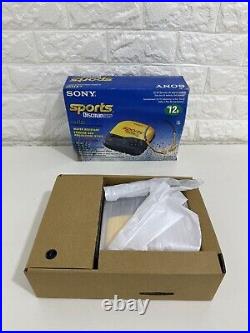 SONY Sports Discman ESP Portable CD Compact Disc Player D-451SP Yellow (RARE)