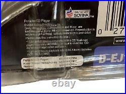 SONY WALKMAN Blue D-EJ100 G-Protection CD 2004 FACTORY SEALED but Damaged Seal
