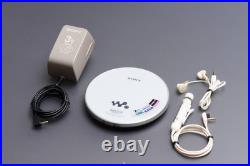 SONY WALKMAN CD Player D-NE730 White Good Condition JAPAN JP