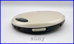 SONY WALKMAN D-EJ775 Silver Portable CD Player G-Protection JP Very Good