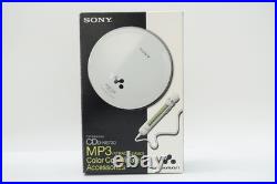 SONY WALKMAN D-NE730 Black CD Player MP3 ATRAC Playback Vintage with Box r#