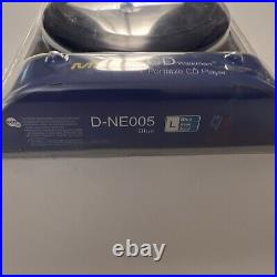 SONY Walkman D-NE005 Blue Portable MP3/CD Player LCD Display Rare