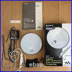 SONY Walkman D-NE730 S CD portable CD player Silver Test Completed
