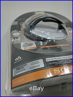 SONY Walkman D-NS505 S2 Sports CD Player Portable Discman ATRAC Plays MP3 NEW